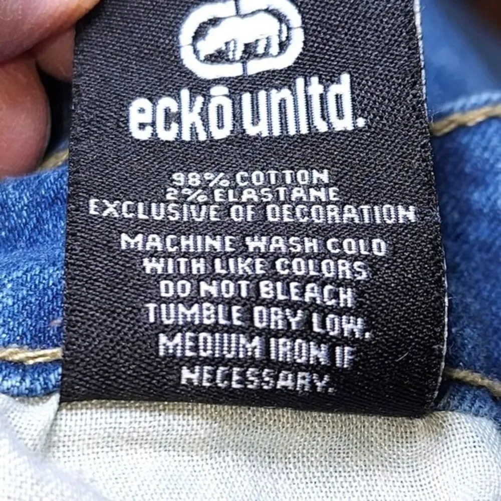 Ecko Unltd. Med Wash Classic 5 Pocket Style Skinny Jeans Size‎ 34